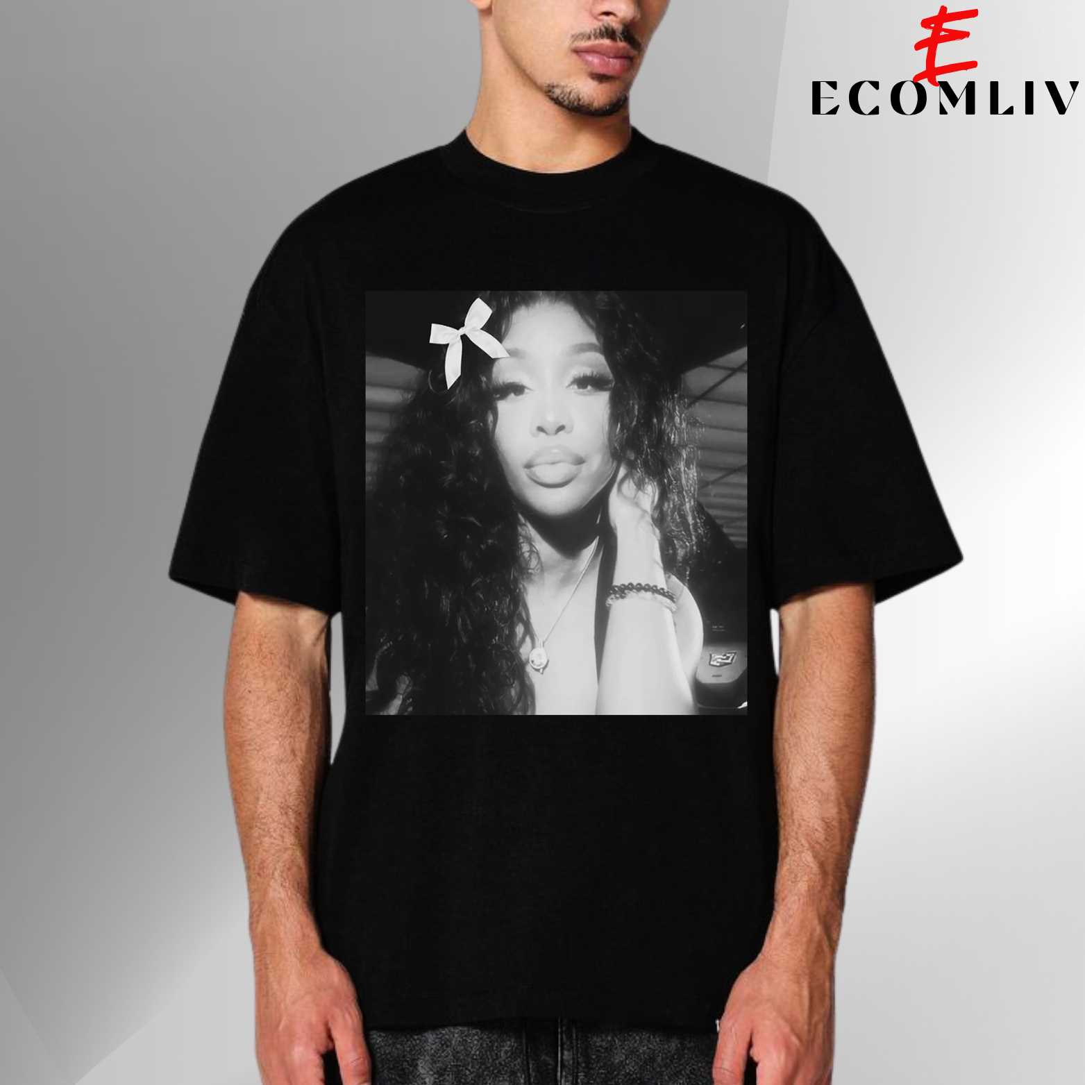 Sza Rapper T-Shirt, Hip Hop Vintage Streetwear Tee For Men And Women